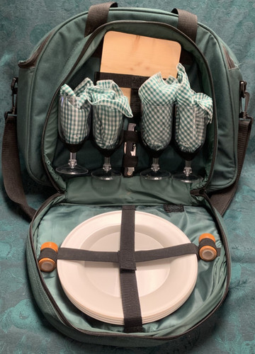 Borsa picnic isolata in - da,